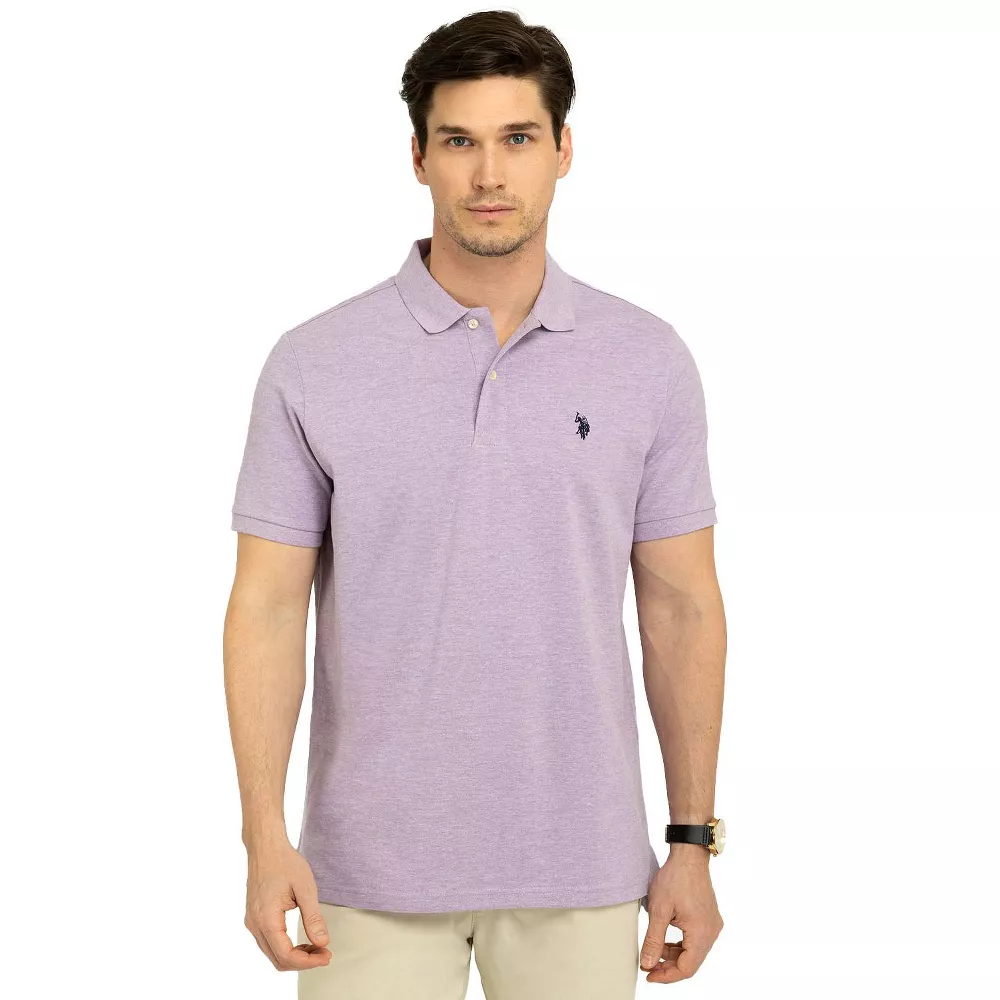 Polo U.S. Polo Assn. Solid Piqué Small Pony – Lila – XS