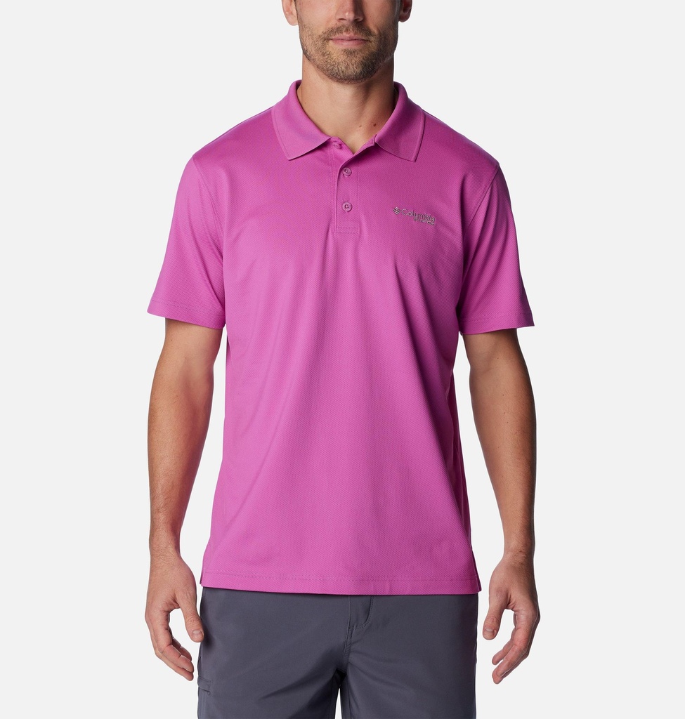 Polo Columbia Low Drag Offshore para hombre – Rosado – M